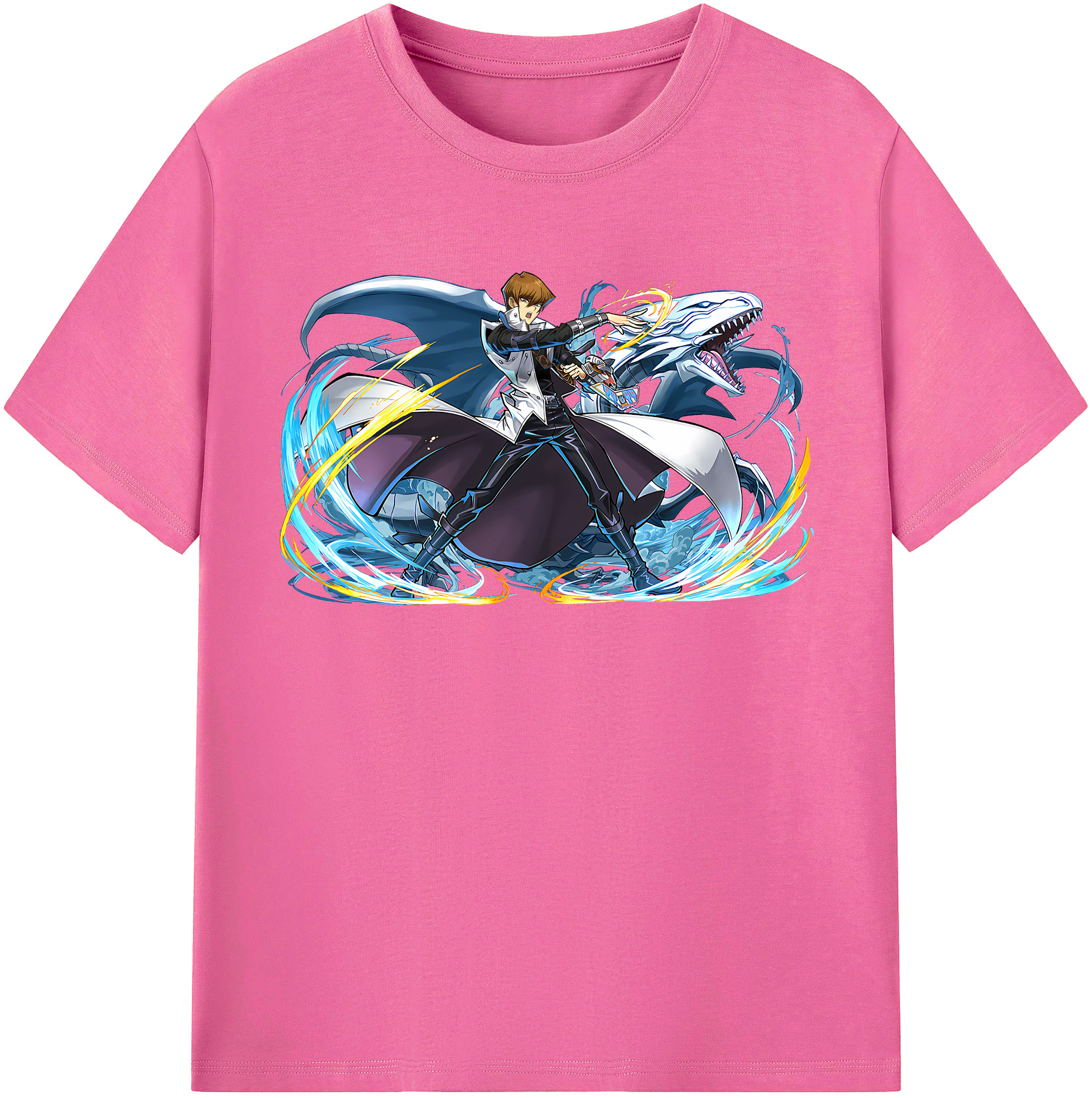 （画像用） 遊☆戯☆王 Yu-Gi-Oh! レディースカジュアルプリントTシャツ（綿100％）